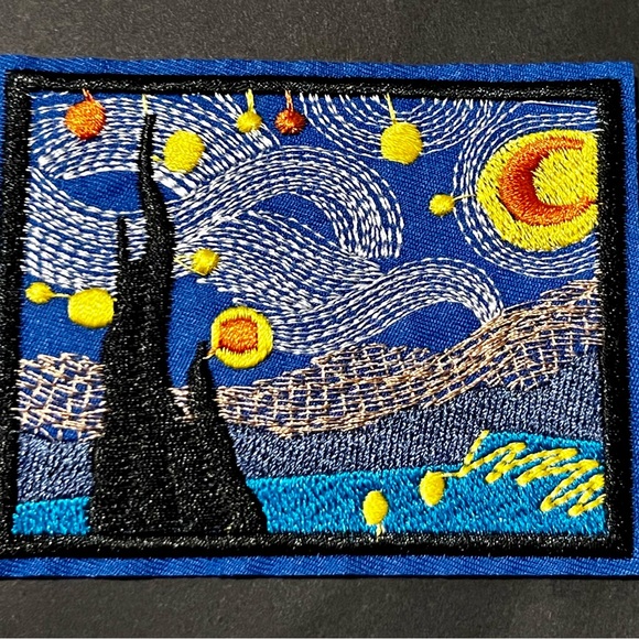 Starry Night Patch - Picture 2 of 3